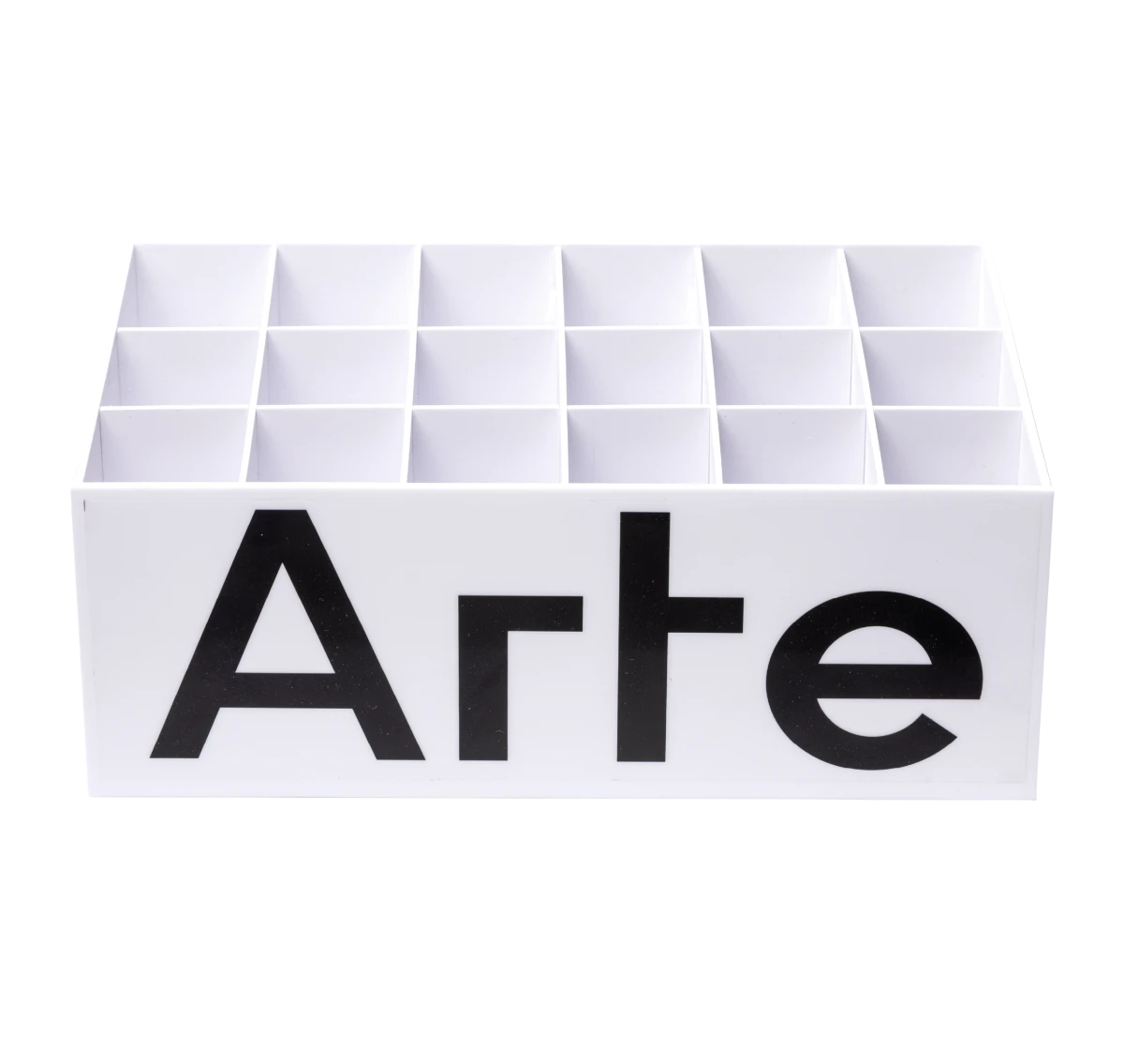 Espositore per belle arti 18 celle.